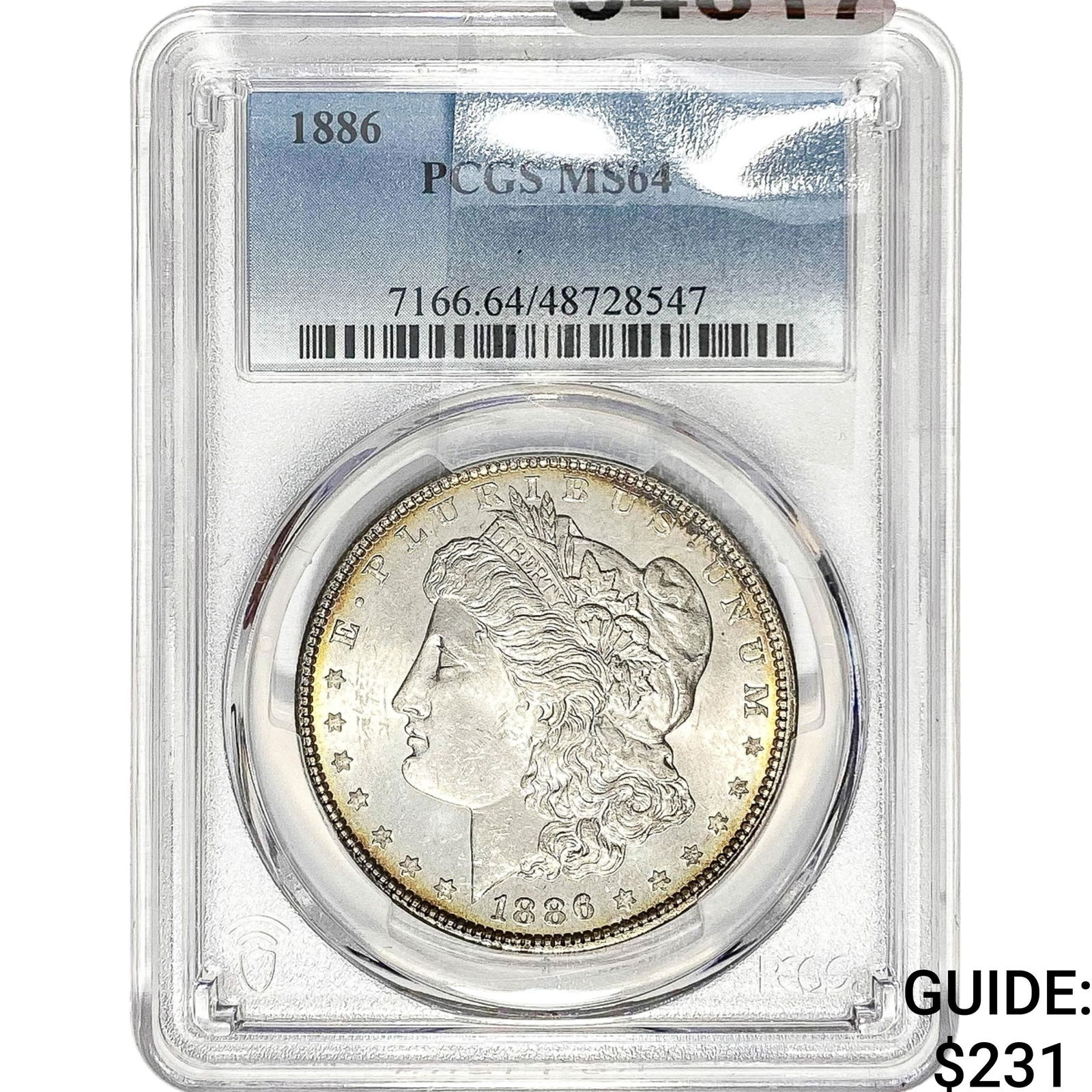 1886 Morgan Silver Dollar PCGS MS64 (1 of 2)
