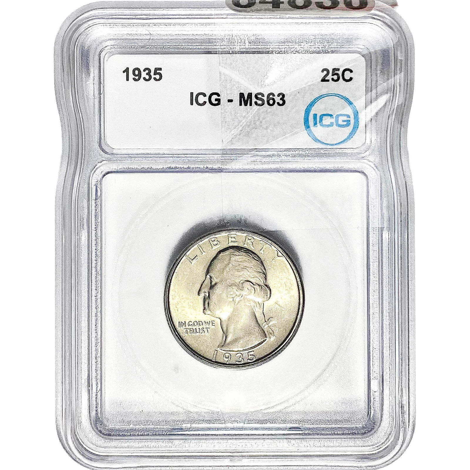 1935 Washington Silver Quarter ICG MS63 (1 of 2)