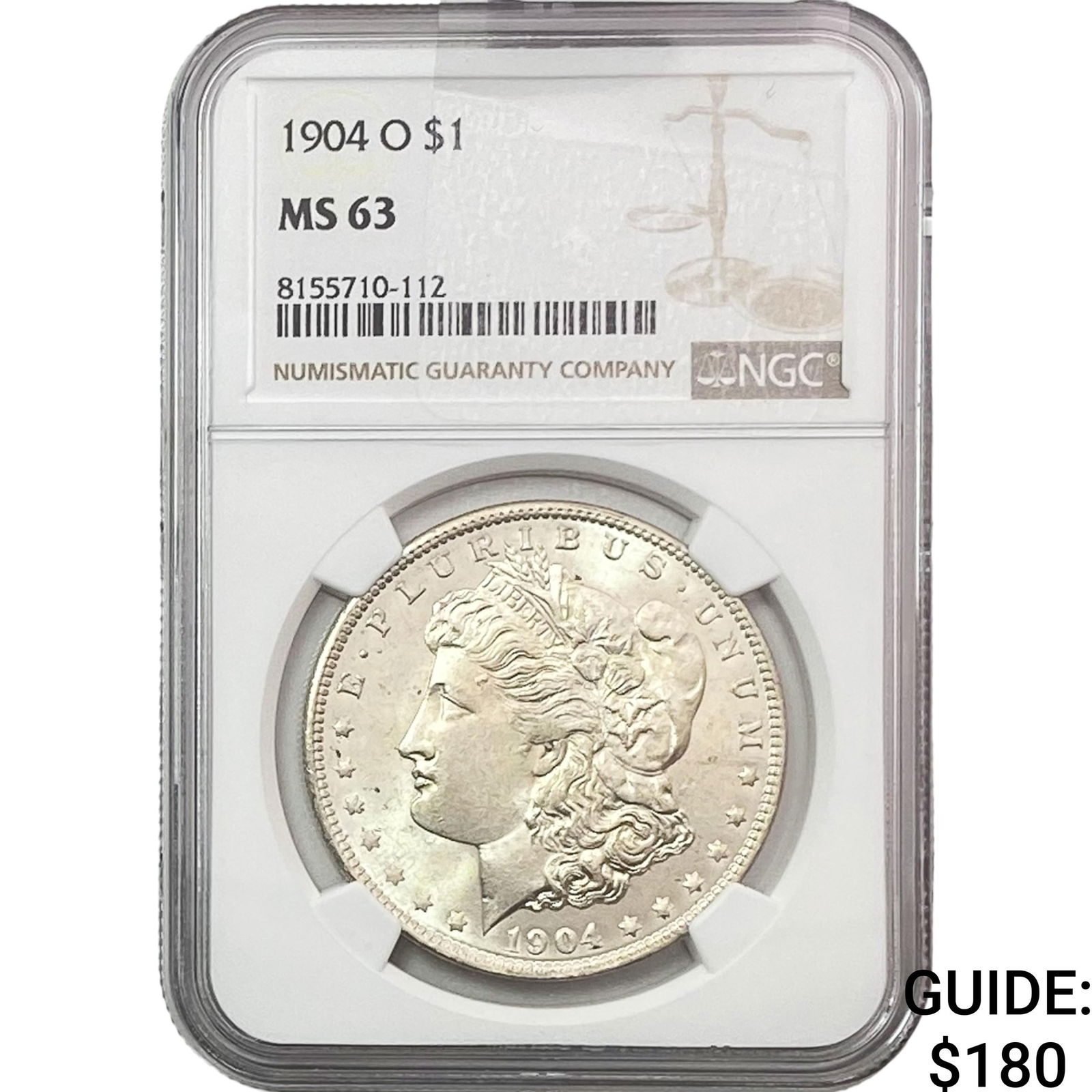 1904-O Morgan Silver Dollar NGC MS63 (1 of 2)