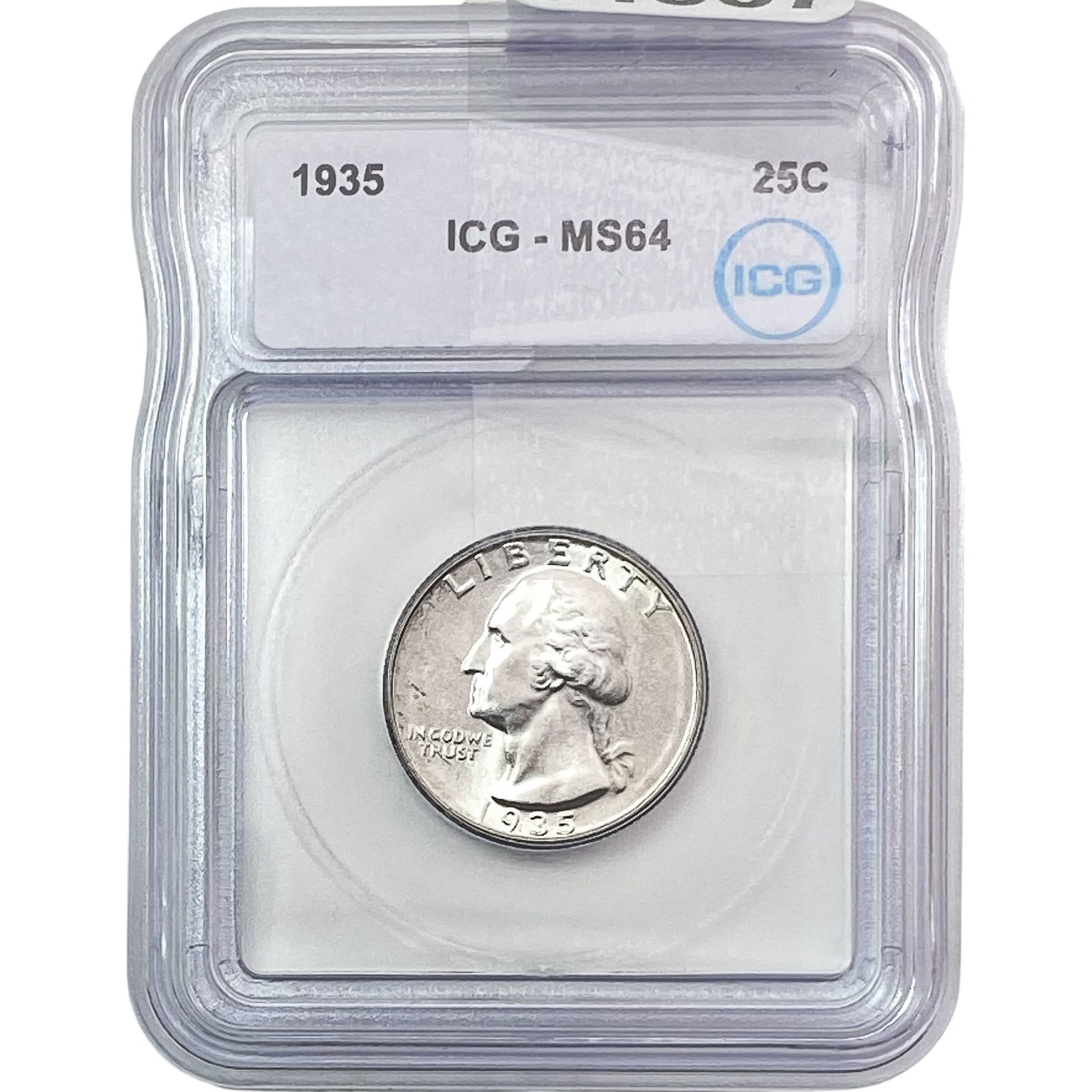 1935 Washington Silver Quarter ICG MS64 (1 of 2)