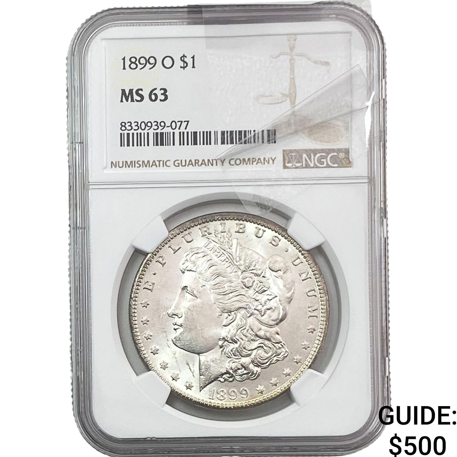 1899-O Morgan Silver Dollar NGC MS63 (1 of 2)