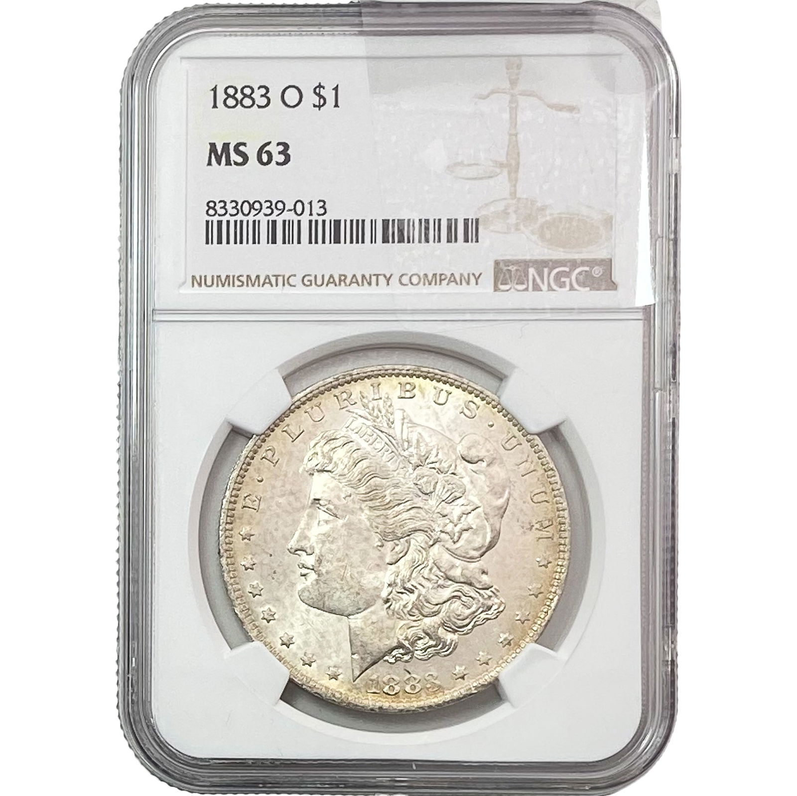 1883-O Morgan Silver Dollar NGC MS63 (1 of 2)