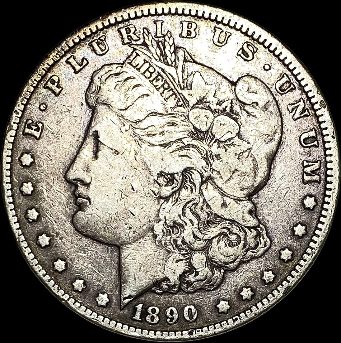 1890-CC Silver Morgan Dollar LIGHTLY CIRCULATED (1 of 2)