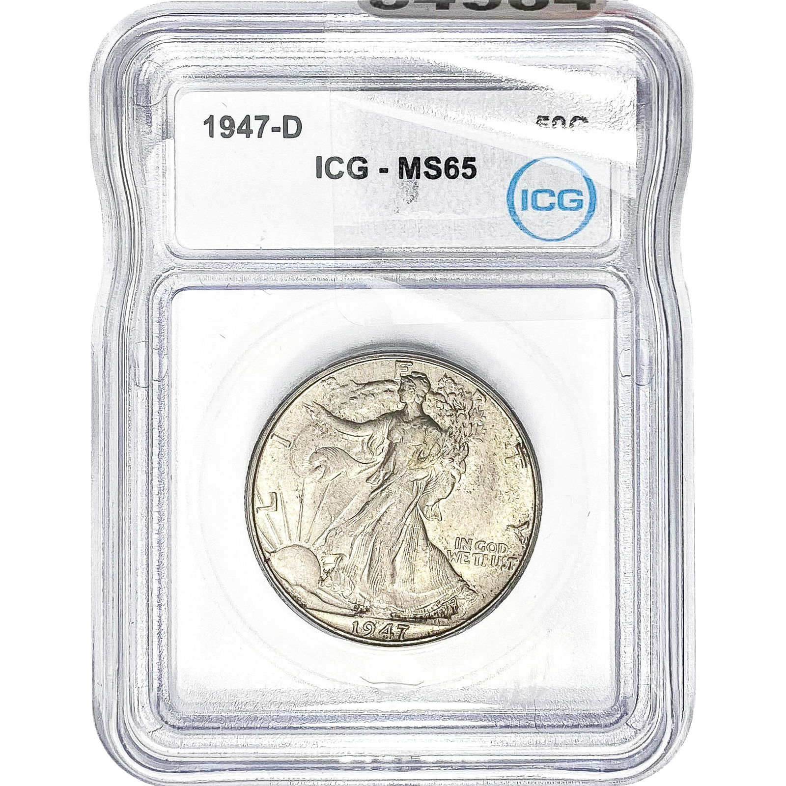1947-D Walking Liberty Half Dollar ICG MS65 (1 of 2)