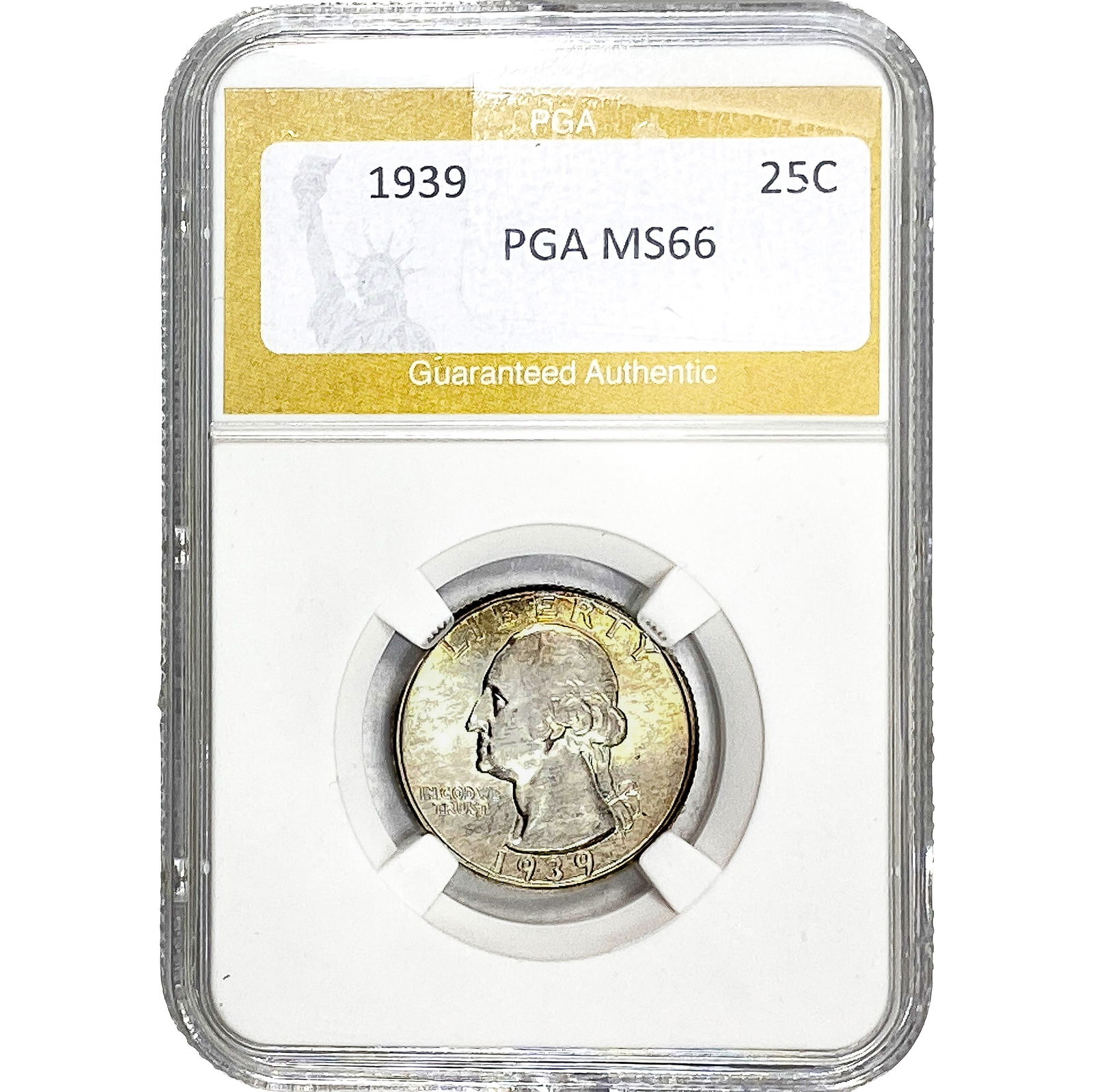 1939 Washington Silver Quarter PGA MS66 (1 of 2)