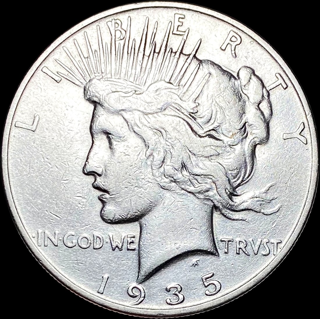 1935-S Silver Peace Dollar HIGH GRADE (1 of 2)