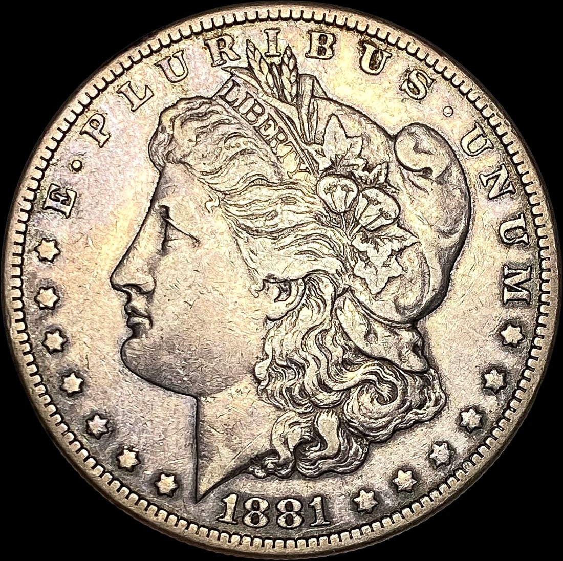 1881-CC Silver Morgan Dollar LIGHTLY CIRCULATED (1 of 2)