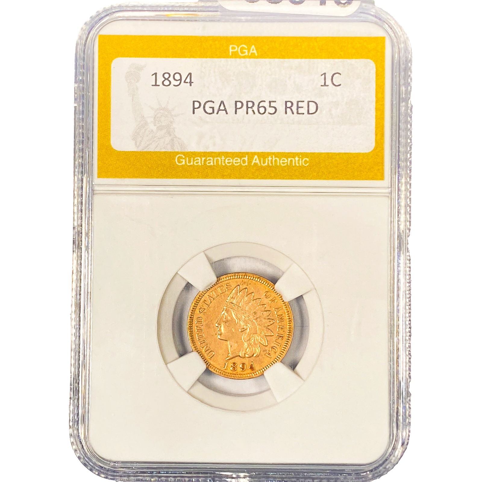 1894 Indian Head Cent PGA PR65 RED (1 of 2)