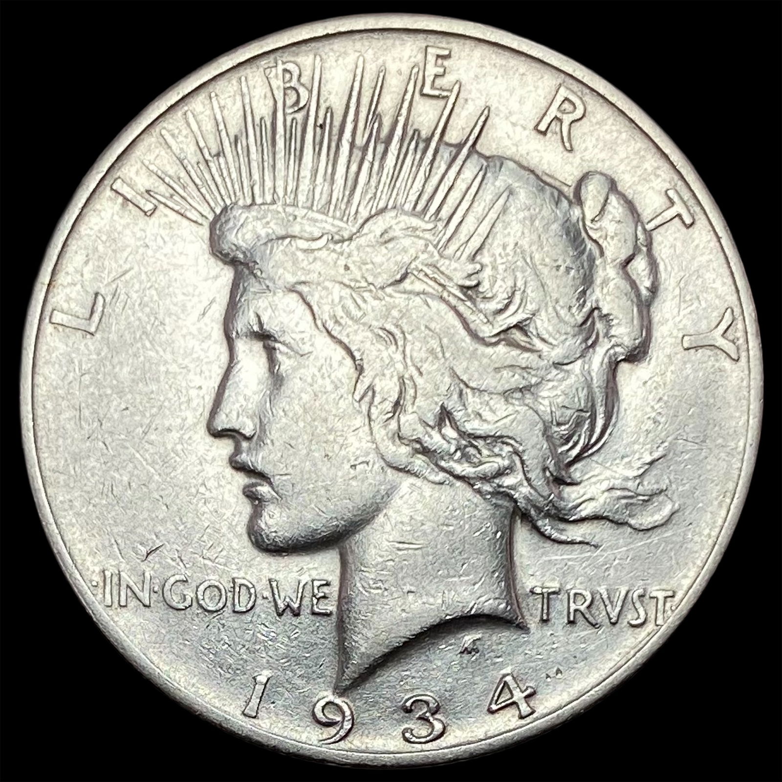 1934-D Peace Silver Dollar LIGHTLY CIRCULATED (1 of 2)