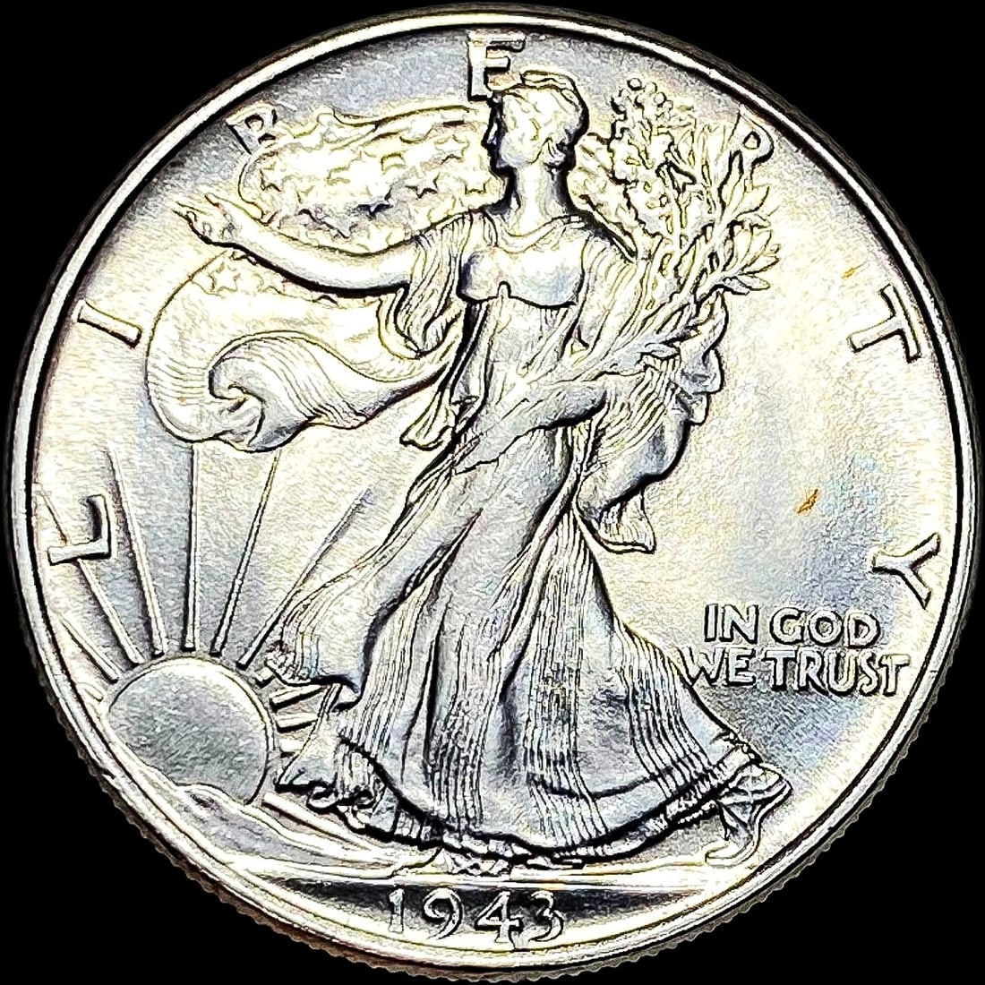 1943 Walking Liberty Half Dollar UNCIRCULATED (1 of 2)