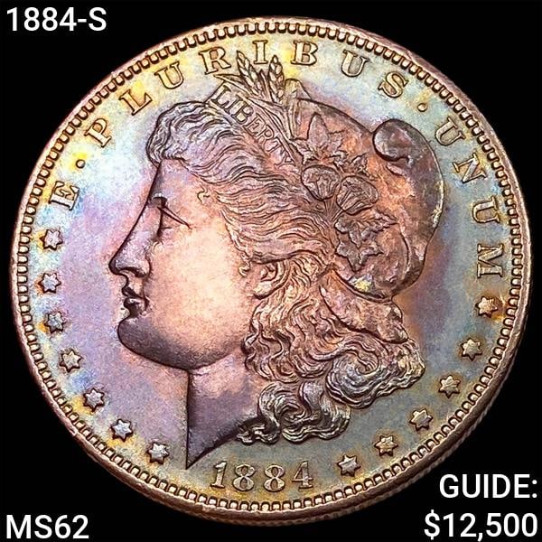 1884-S Morgan Silver Dollar UNCIRCULATED (1 of 2)