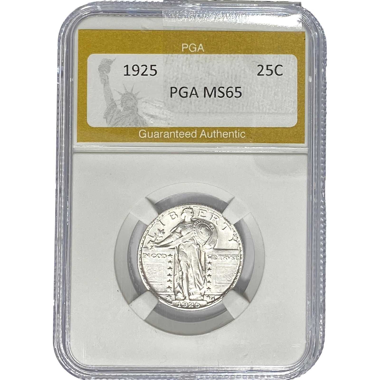 1925 Standing Liberty Quarter PGA MS65 (1 of 2)