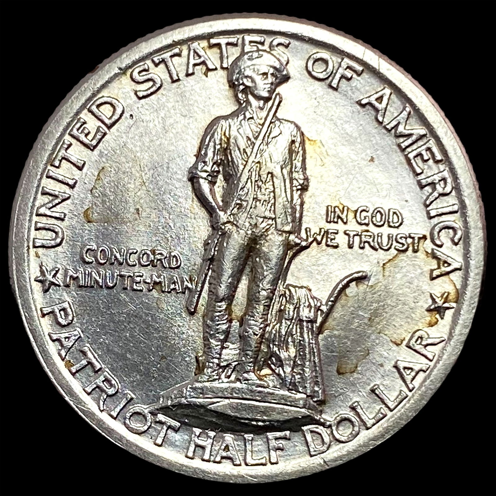 1925 Silver Lexington-Concord Half Dollar UNCIRCULATED (1 of 2)