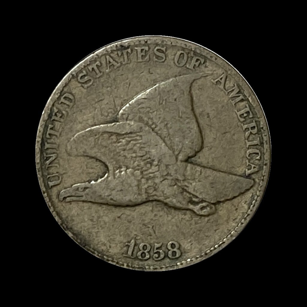 1858 Flying Eagle Cent NICELY CIRCULATED (1 of 2)
