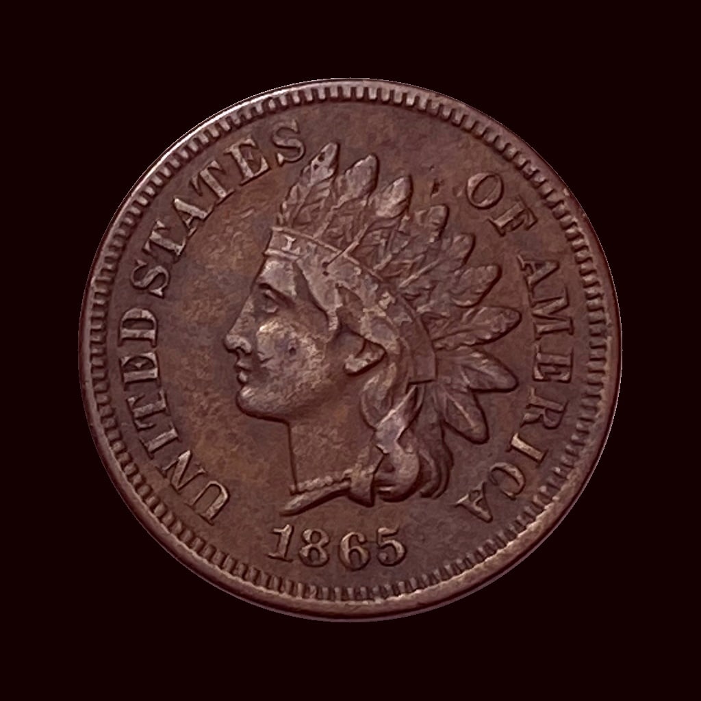 1865 Indian Head Cent CHOICE AU (1 of 2)