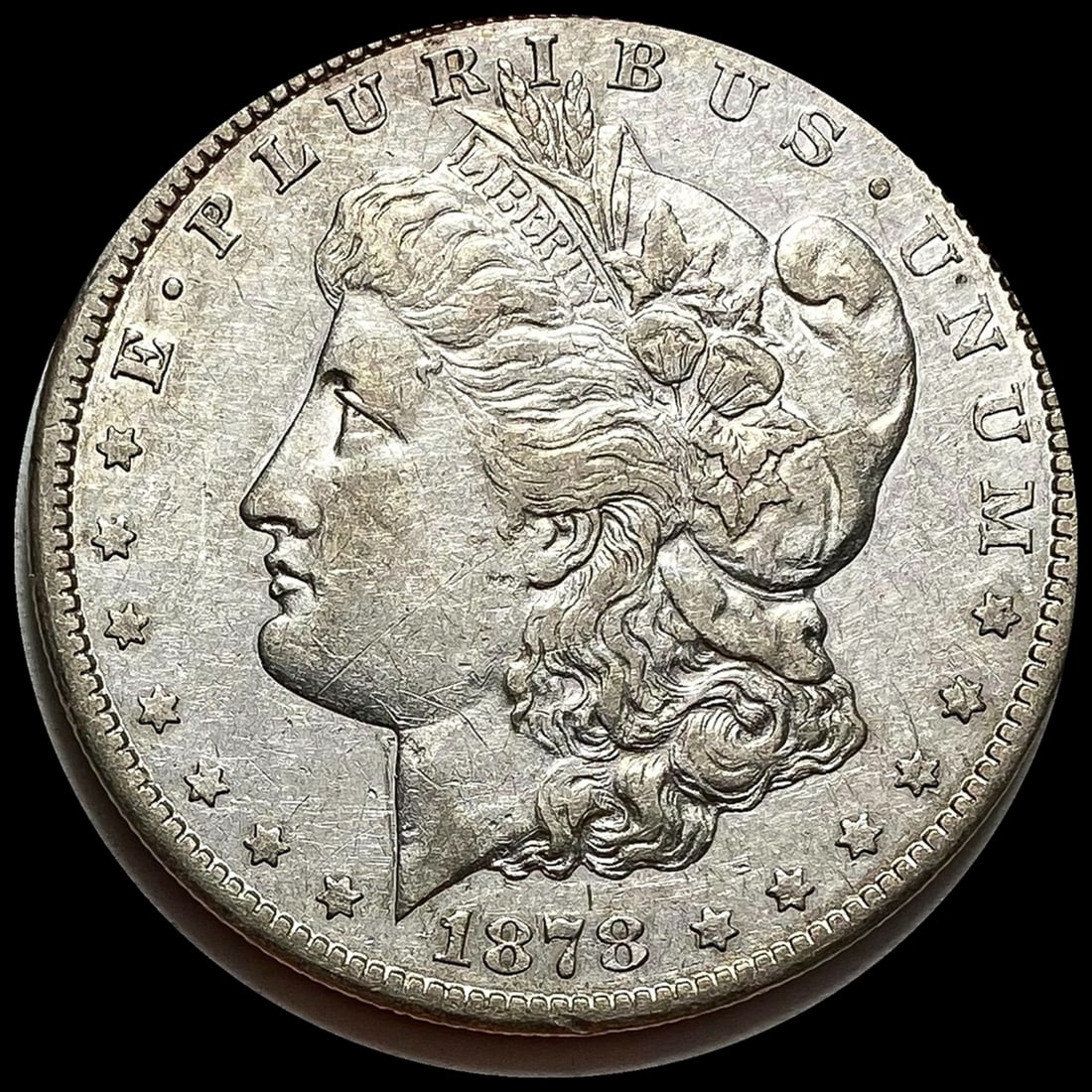 1878-CC Morgan Silver Dollar NEARLY UNCIRCULATED (1 of 2)