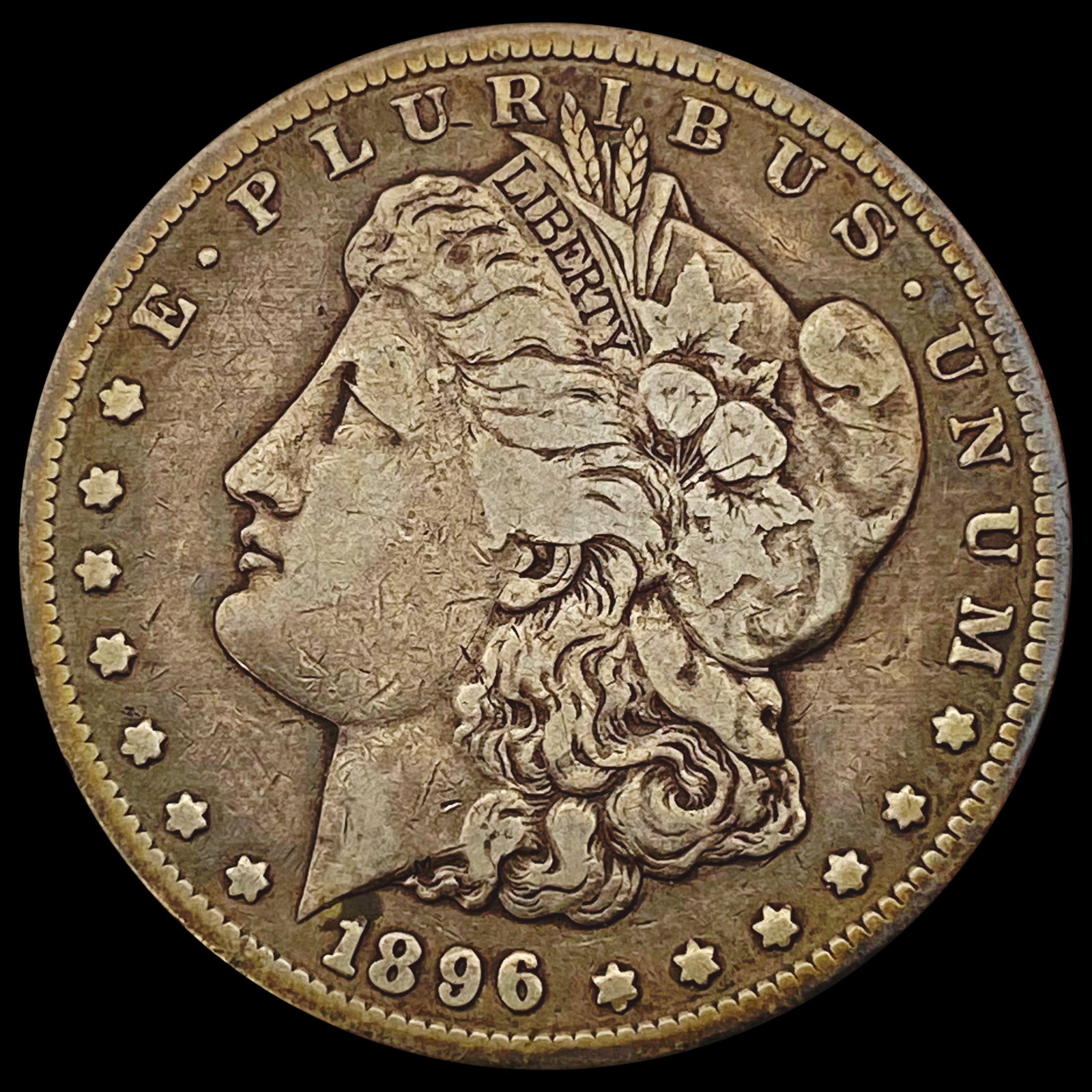 1896-S Morgan Silver Dollar LIGHTLY CIRCULATED (1 of 2)