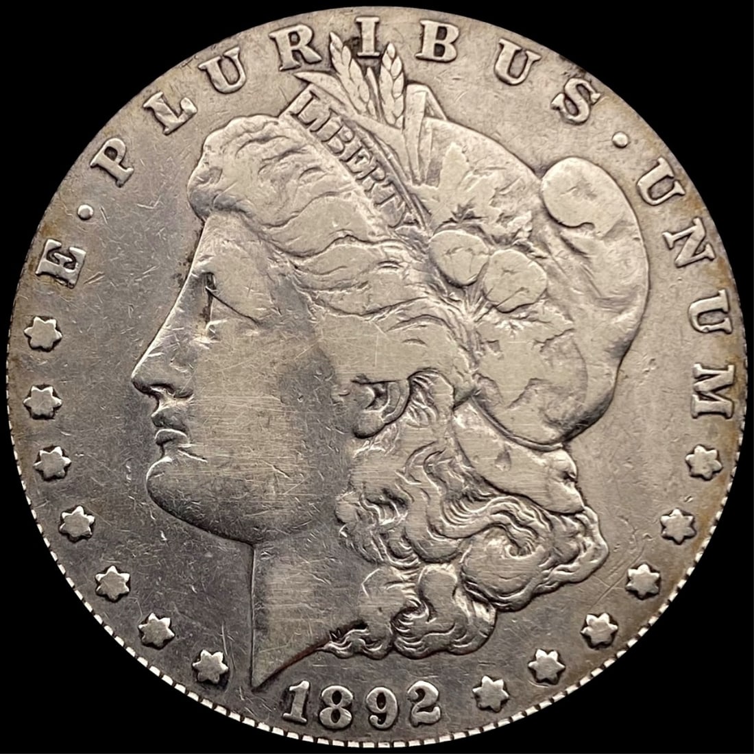 1892-S Morgan Silver Dollar LIGHTLY CIRCULATED (1 of 2)
