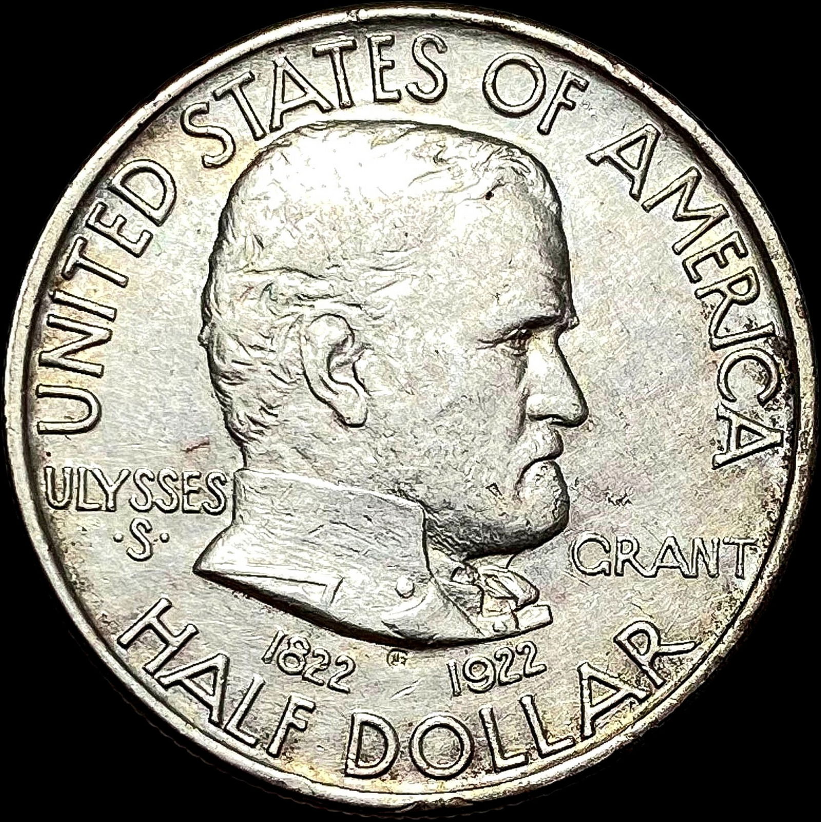 1922 Silver Half Dollar Grant Memorial UNCIRCULATED (1 of 2)