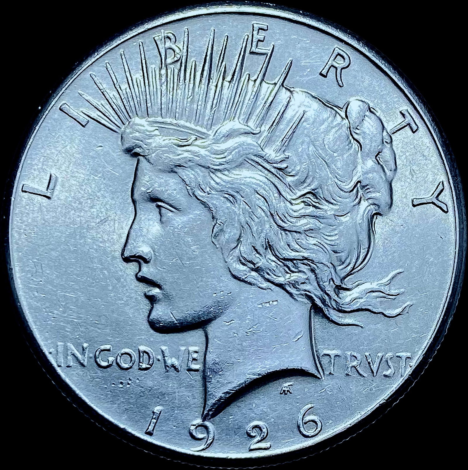 1926 Silver Peace Dollar CHOICE AU (1 of 2)