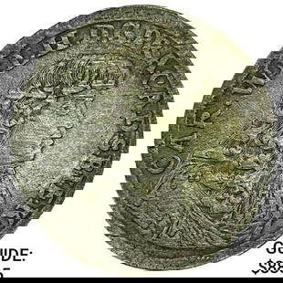 1678CP German Silver 2/3 Thaler NEARLY UNCIRCULATED: 1678CP German Silver 2/3 Thaler NEARLY UNCIRCULATED