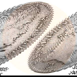 1808B France Silver 5 Francs NEARLY UNCIRCULATED: 1808B France Silver 5 Francs NEARLY UNCIRCULATED