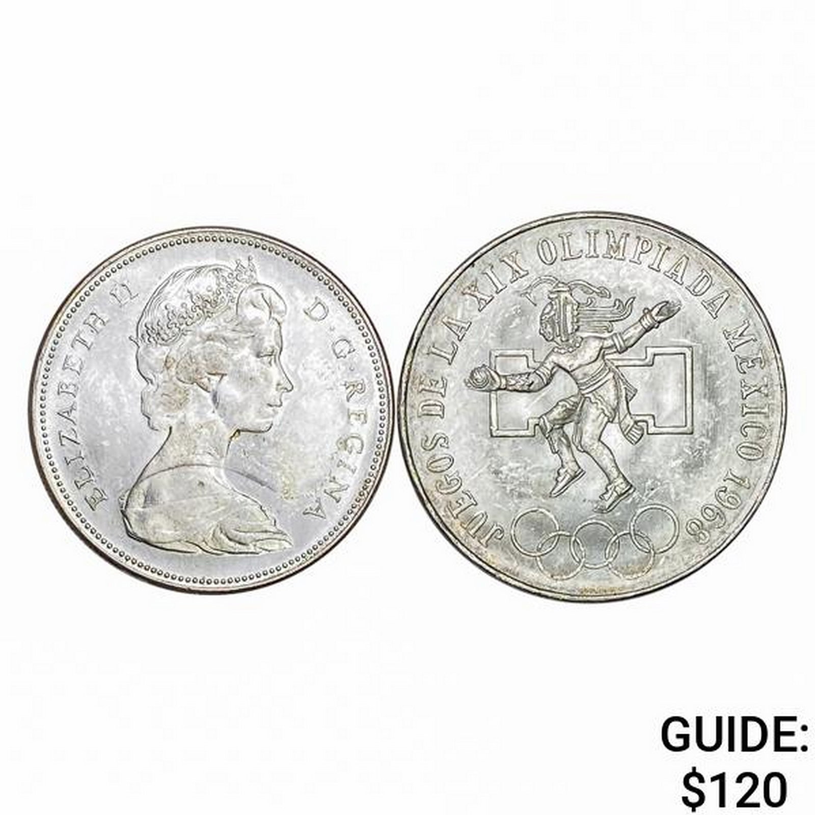 19,681,967 [2] Mexico Canada Silver Coins GEM BU: 19,681,967 [2] Mexico Canada Silver Coins GEM BU
