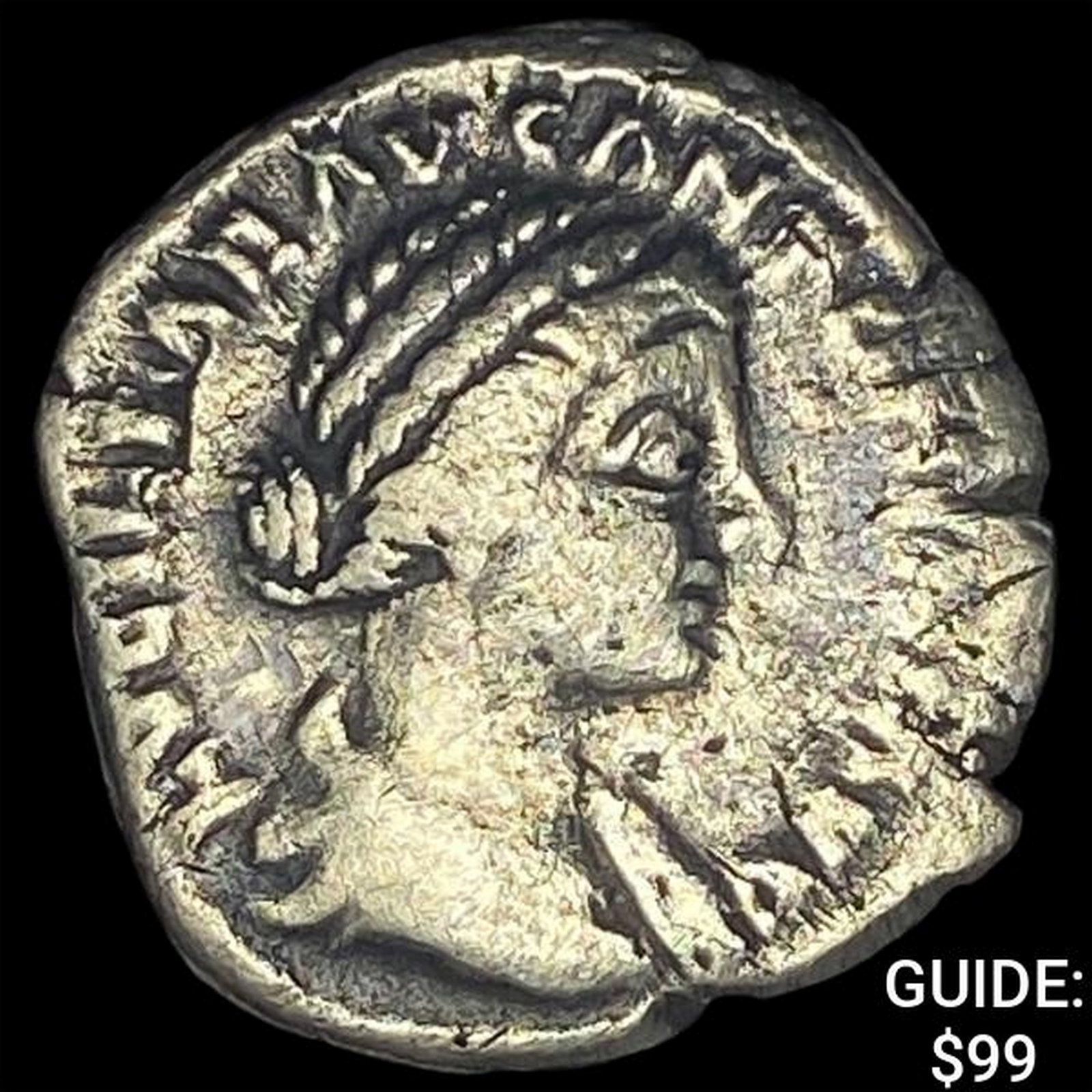 [164-183] AD Roman Lucilla Silver Denarius NEARLY UNCIRCULATED: [164-183] AD Roman Lucilla Silver Denarius NEARLY UNCIRCULATED