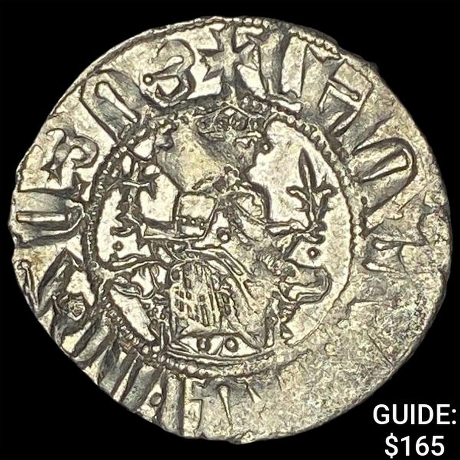 [1198-1219] AD Crusaders Armenia Silver Tram UNCIRCULATED: [1198-1219] AD Crusaders Armenia Silver Tram UNCIRCULATED