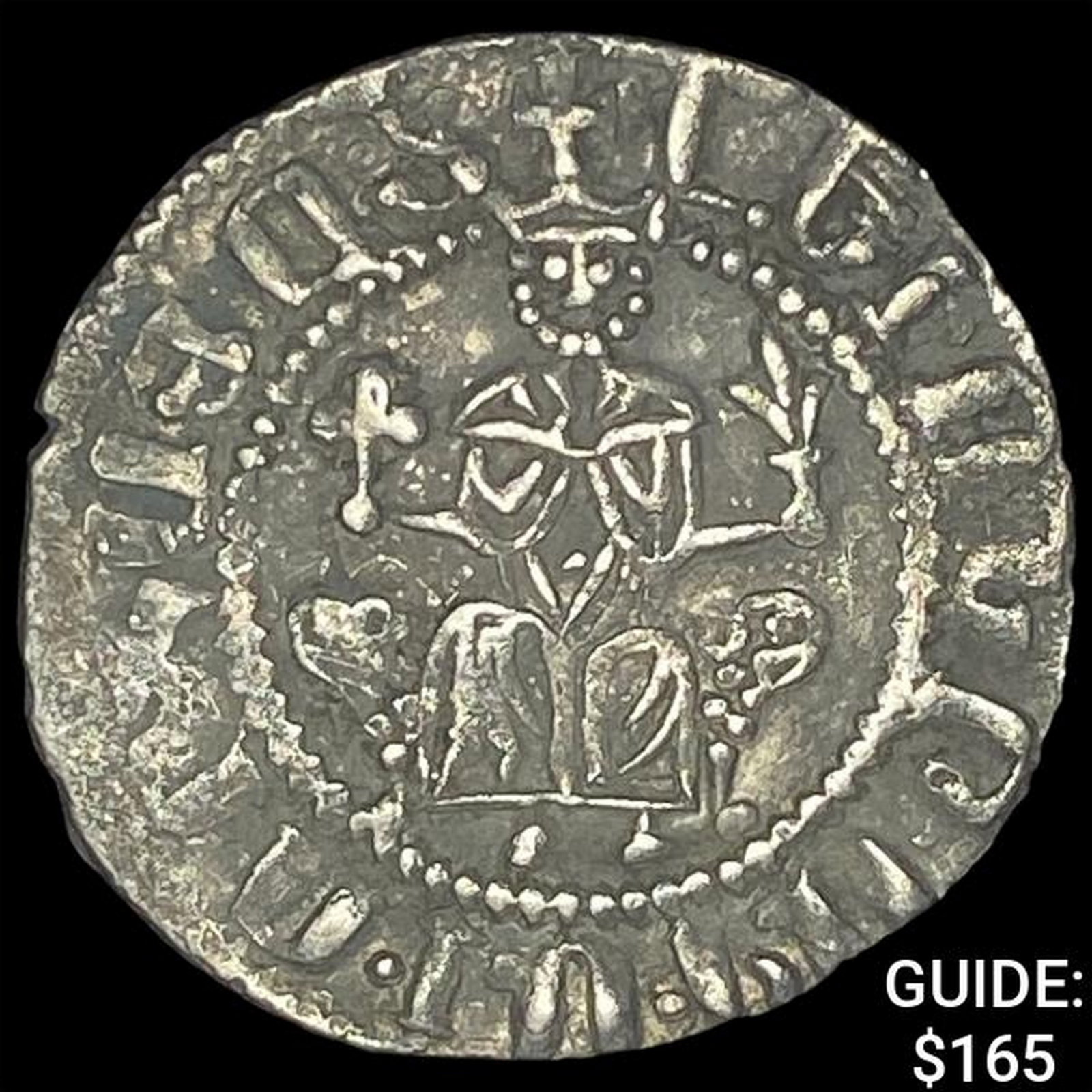 [1198-1219] AD Crusaders Armenia Silver Tram UNCIRCULATED: [1198-1219] AD Crusaders Armenia Silver Tram UNCIRCULATED
