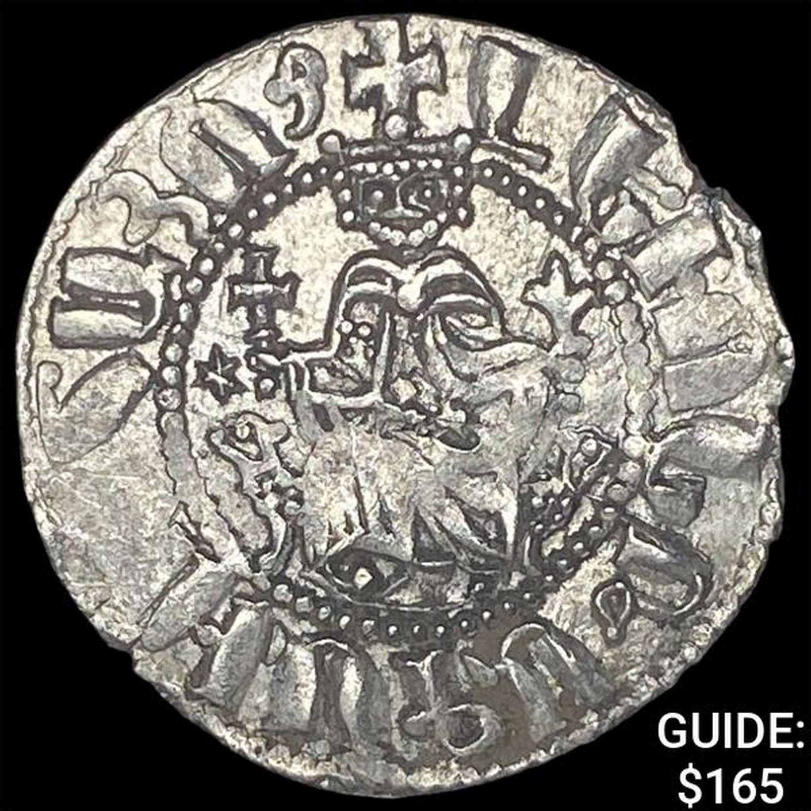 [1198-1219] AD Crusaders Armenia Silver Tram UNCIRCULATED: [1198-1219] AD Crusaders Armenia Silver Tram UNCIRCULATED