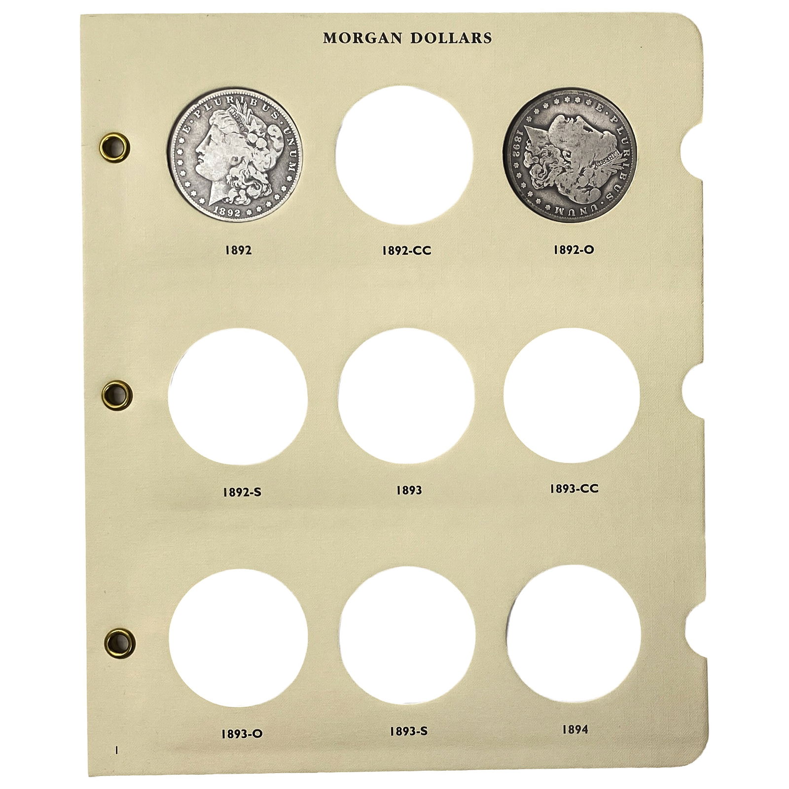 1892-1921 High Grade Morgan Silver Dollar Set [13 Coins]: 1892-1921 High Grade Morgan Silver Dollar Set [13 Coins]