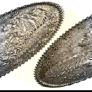 1834 Capped Bust Half Dollar AU: 1834 Capped Bust Half Dollar AU