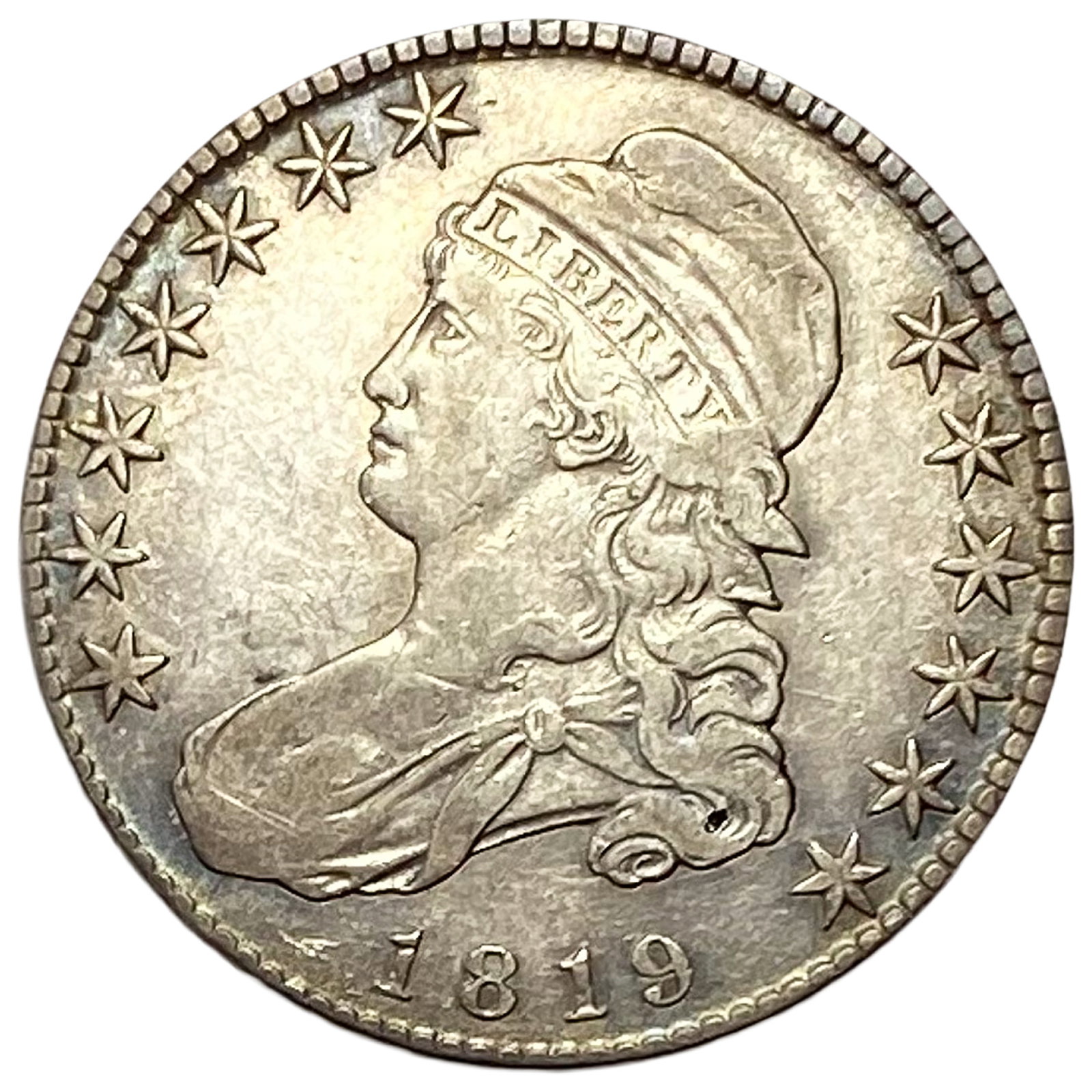 1819 Capped Bust Half Dollar VF: 1819 Capped Bust Half Dollar VF