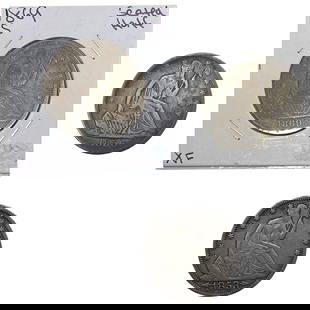 1853-1869 Seated Liberty Half Dollar Lot [3 Coins]: 1853-1869 Seated Liberty Half Dollar Lot [3 Coins]