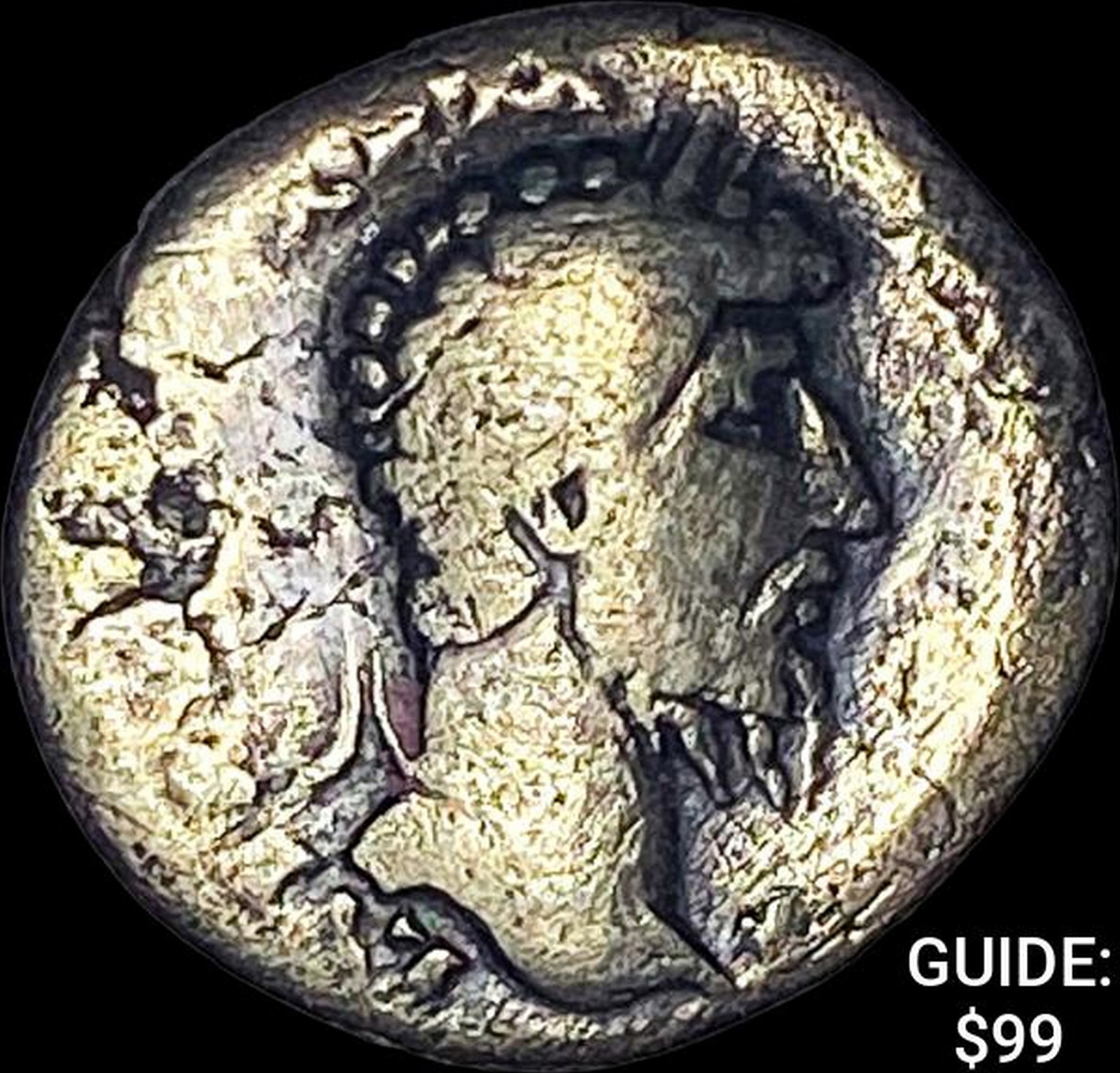 177-192 Roman Commodus Silver Denarius NEARLY UNCIRCULATED: 177-192 Roman Commodus Silver Denarius NEARLY UNCIRCULATED