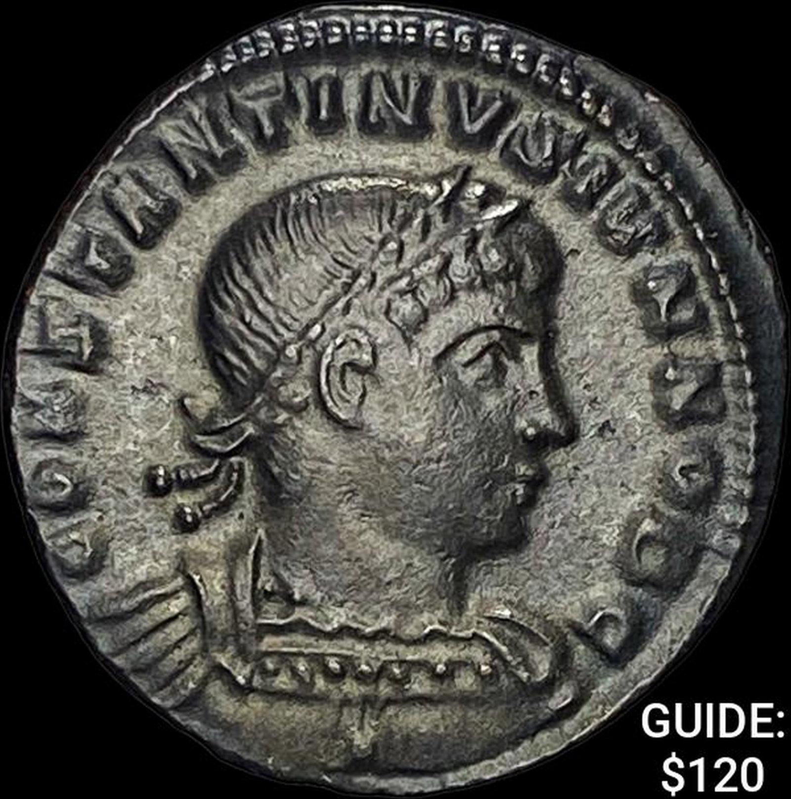 337-340 AD Roman Constantine II Follis UNCIRCULATED: 337-340 AD Roman Constantine II Follis UNCIRCULATED