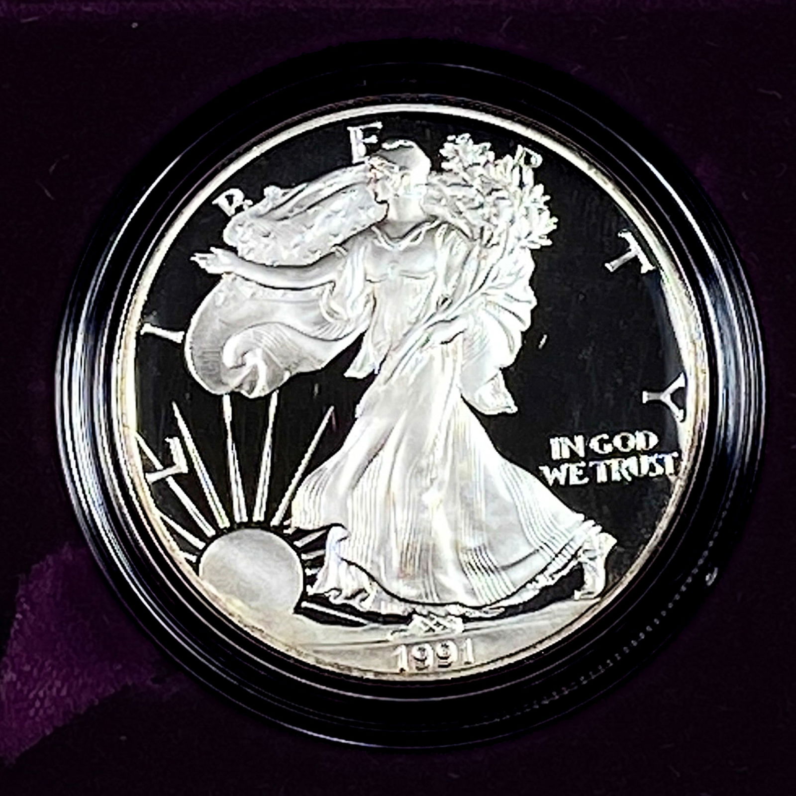 1991 Silver Eagle Proof (1 of 4)