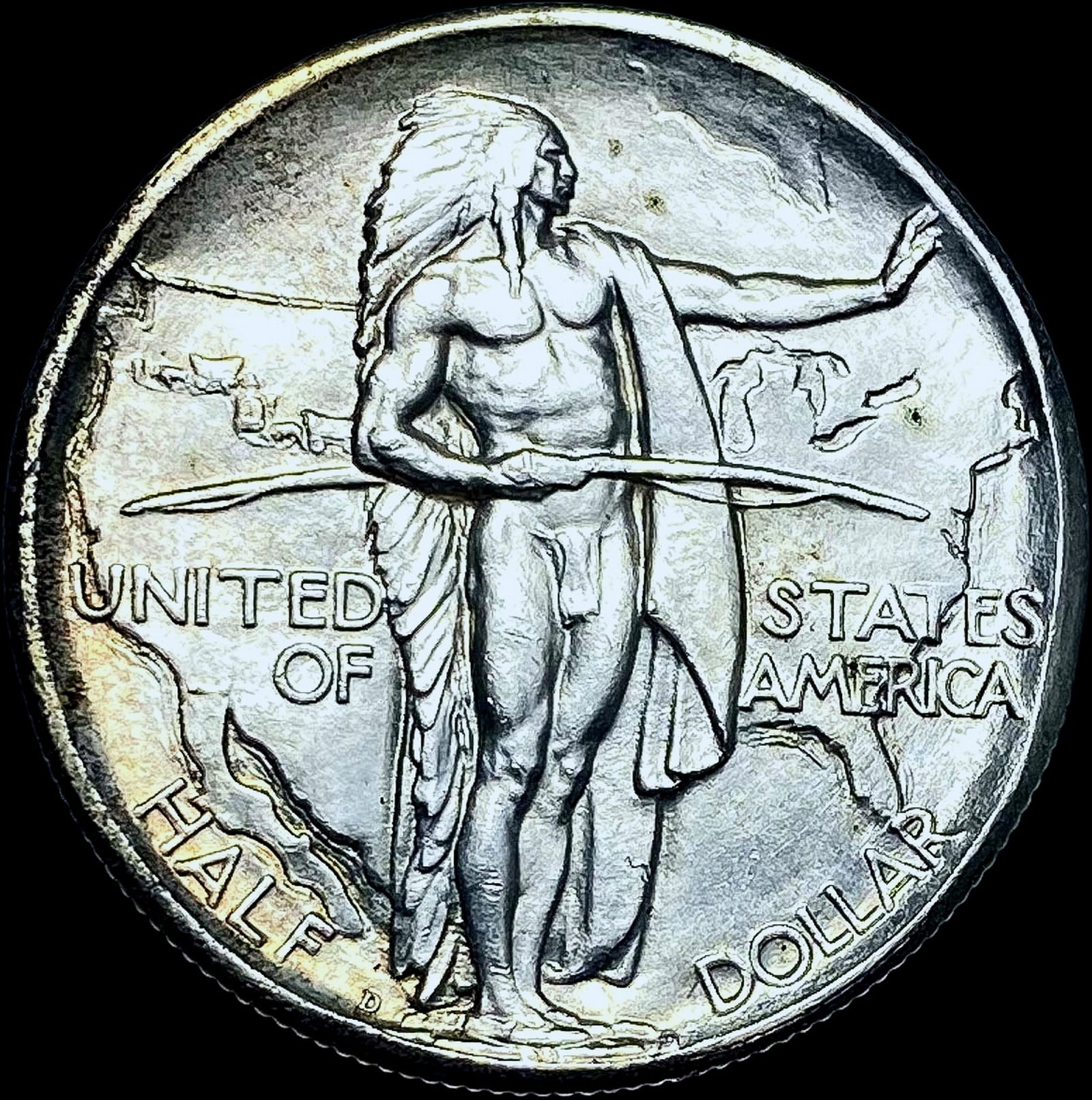 1934-D Silver Oregon Trail Half Dollar SUPERB GEM BU (1 of 2)