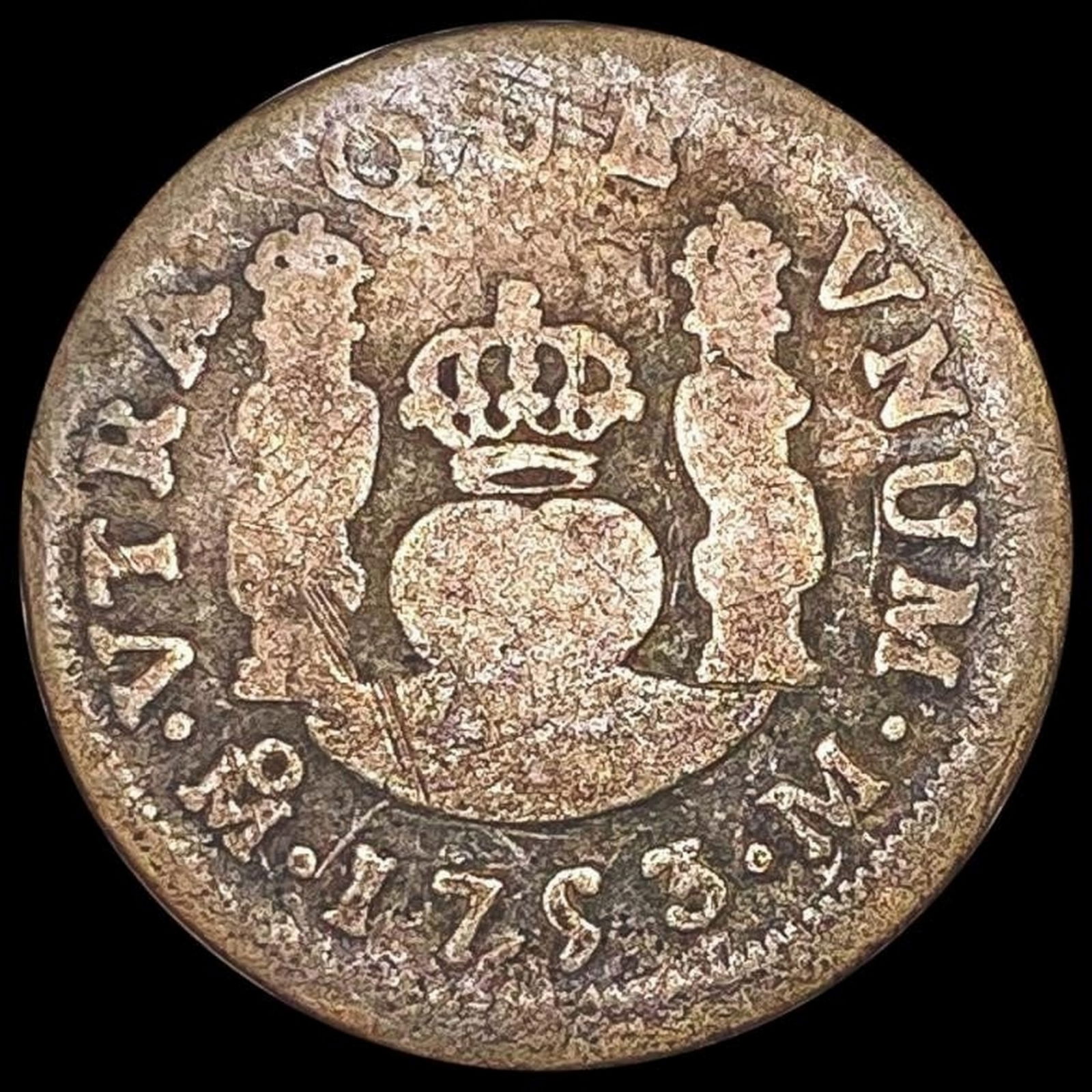 1753 Mexico 1 Reale NICELY CIRCULATED (1 of 2)