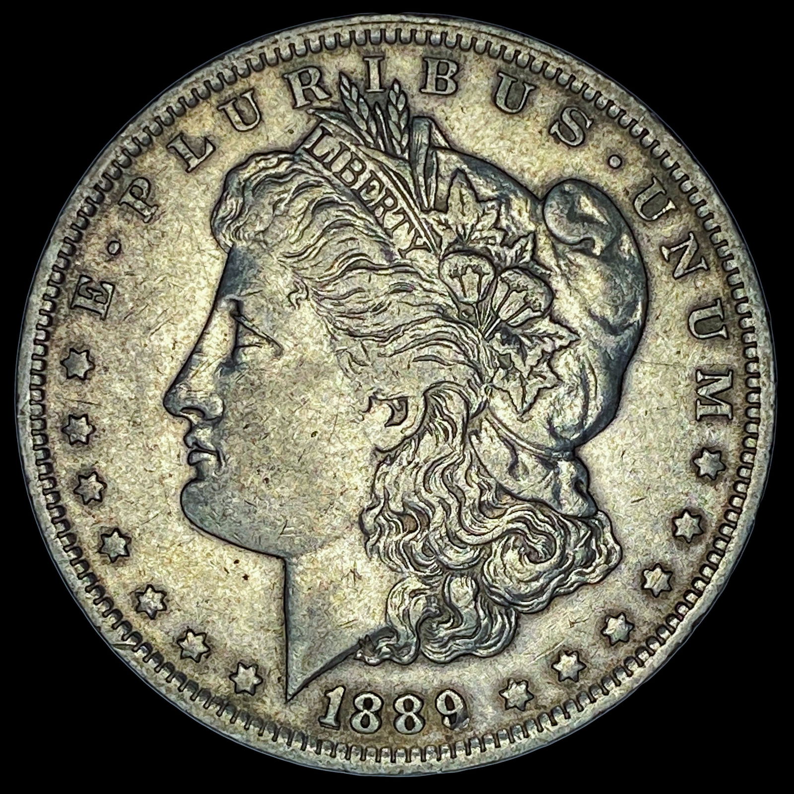 1889-O Silver Morgan Dollar NEARLY UNCIRCULATED (1 of 2)