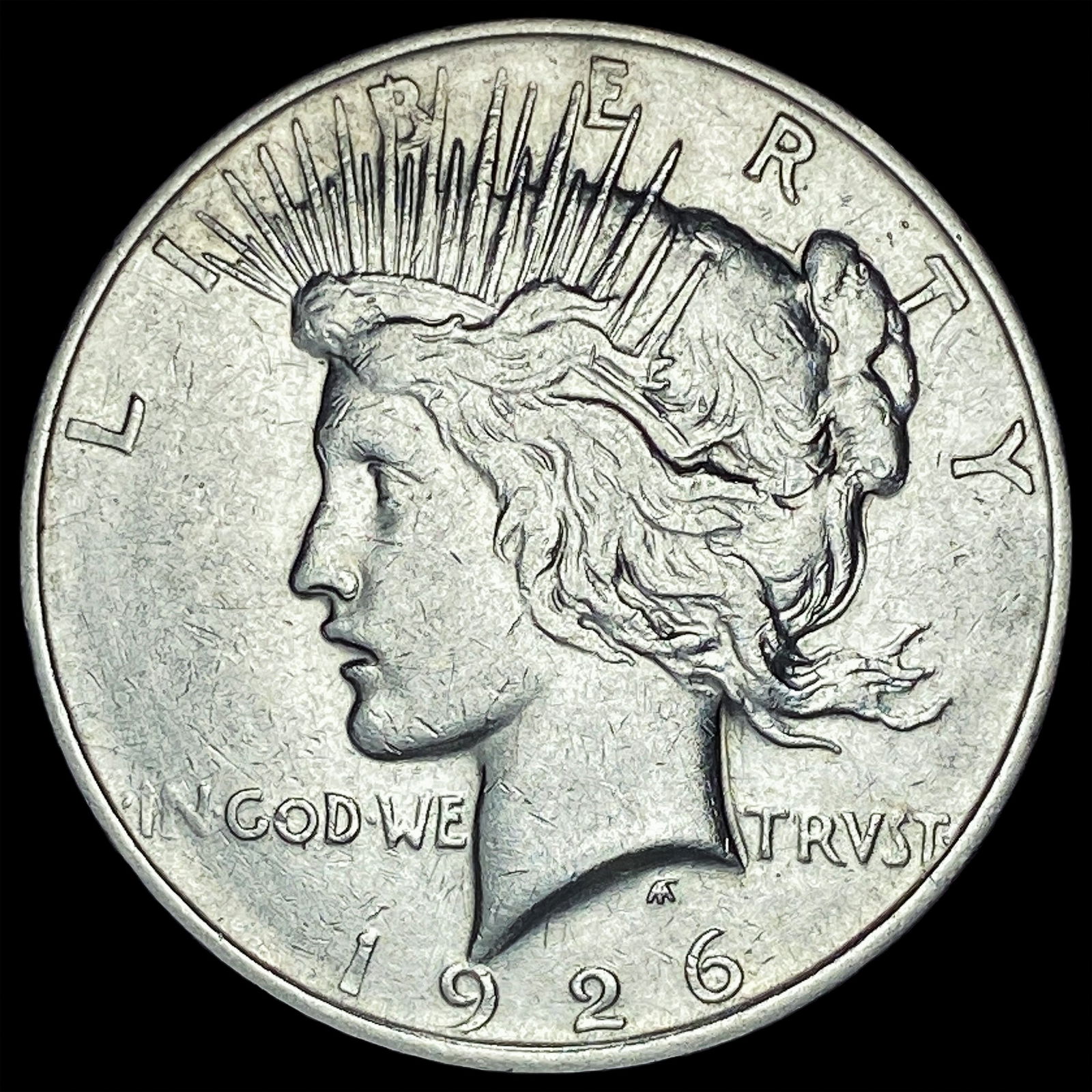 1926-D Peace Silver Dollar UNC (1 of 2)