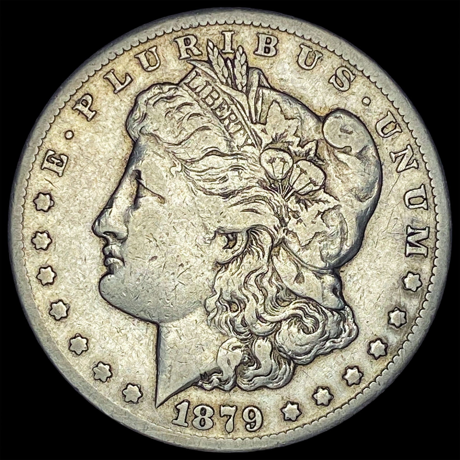 1879-CC Silver Morgan Dollar LIGHTLY CIRCULATED (1 of 2)
