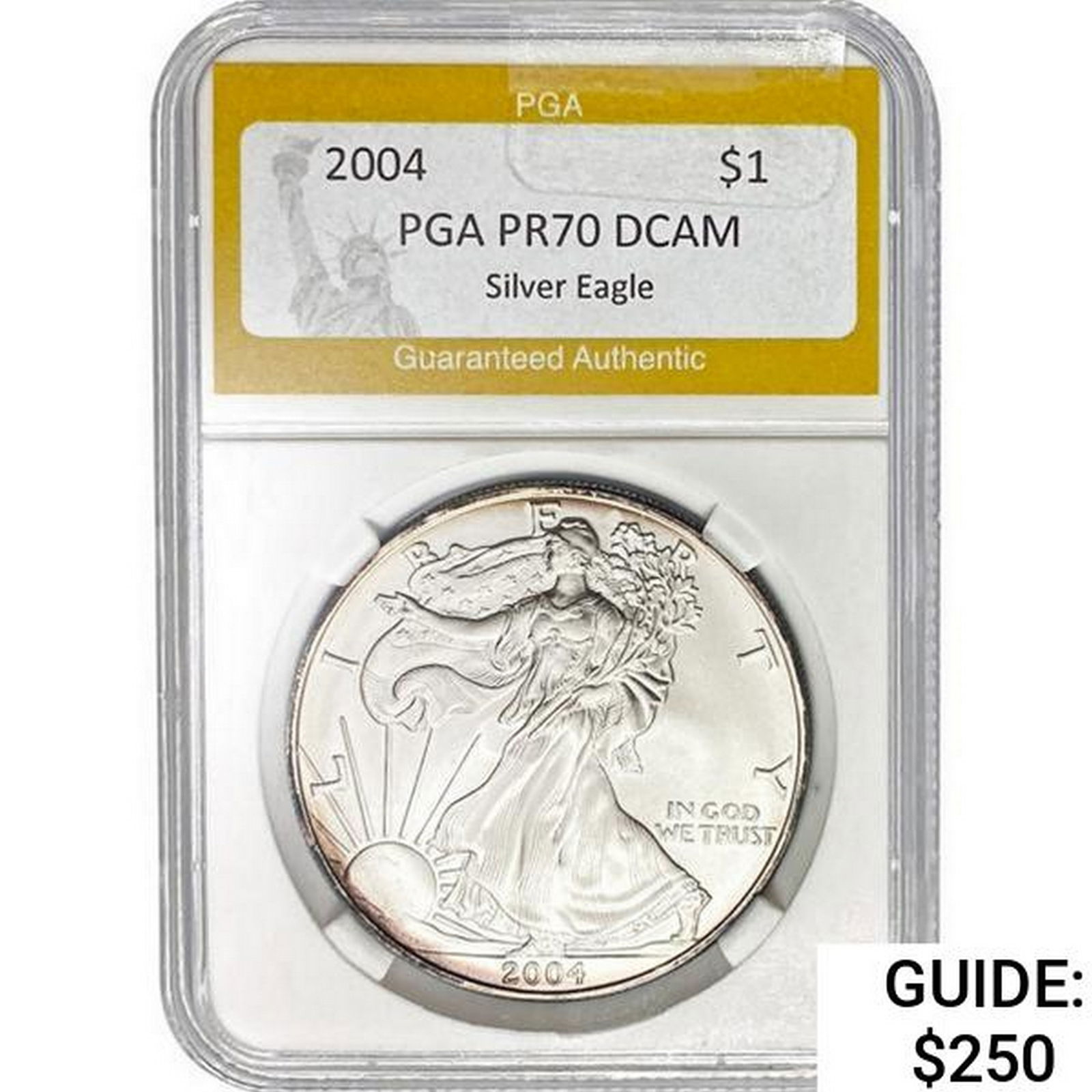 2004 Silver Eagle PGA PR70 DCAM (1 of 2)