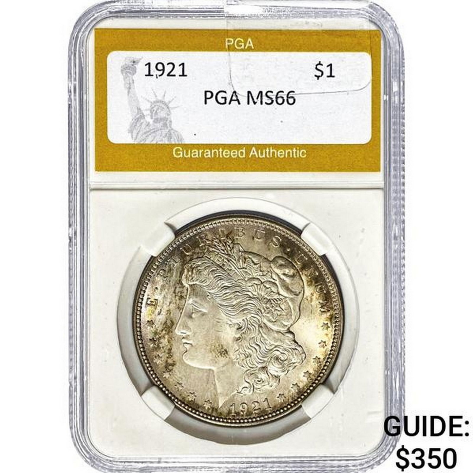 1921 Morgan Silver Dollar PGA MS66 (1 of 2)