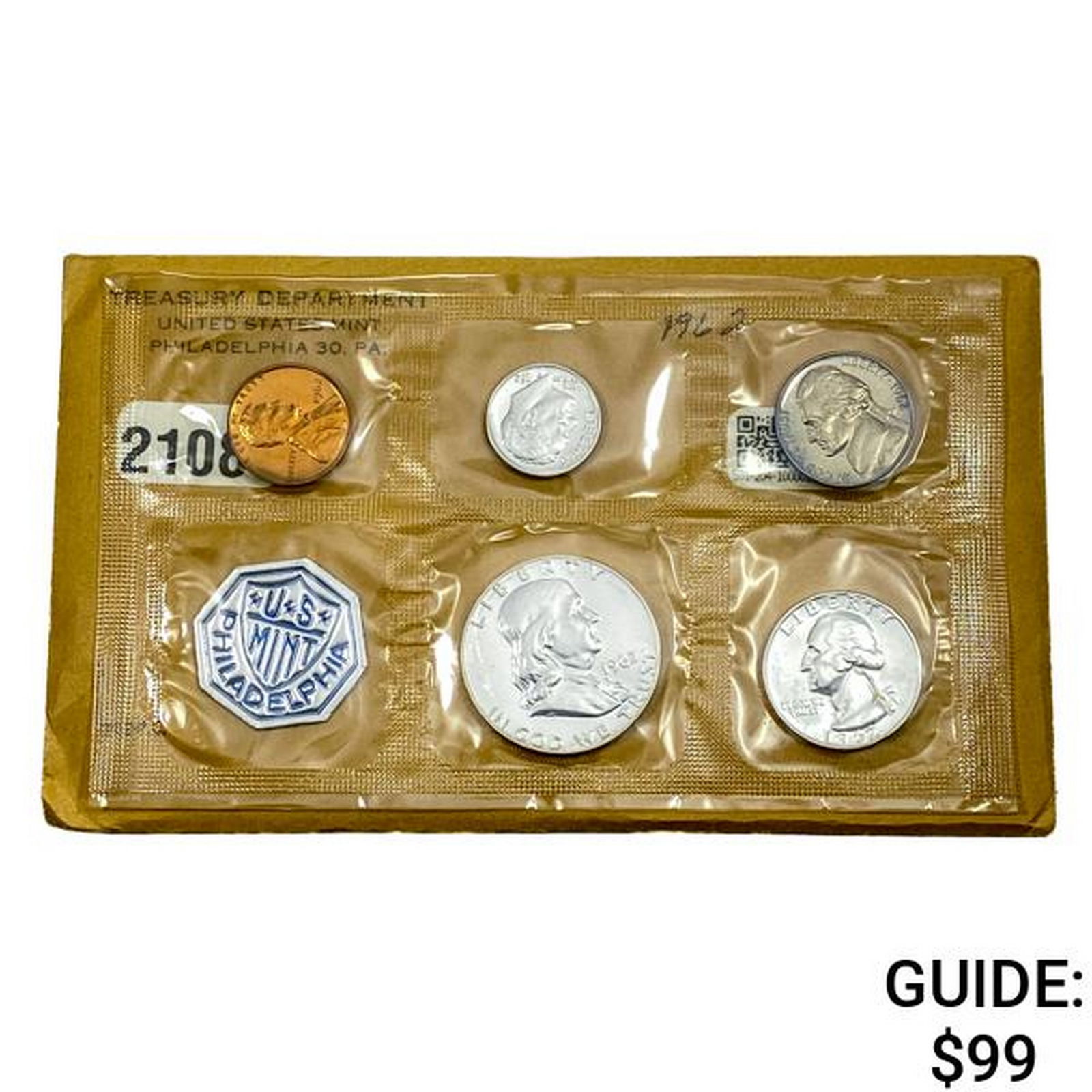 1962 U.S. Proof Set (1 of 2)