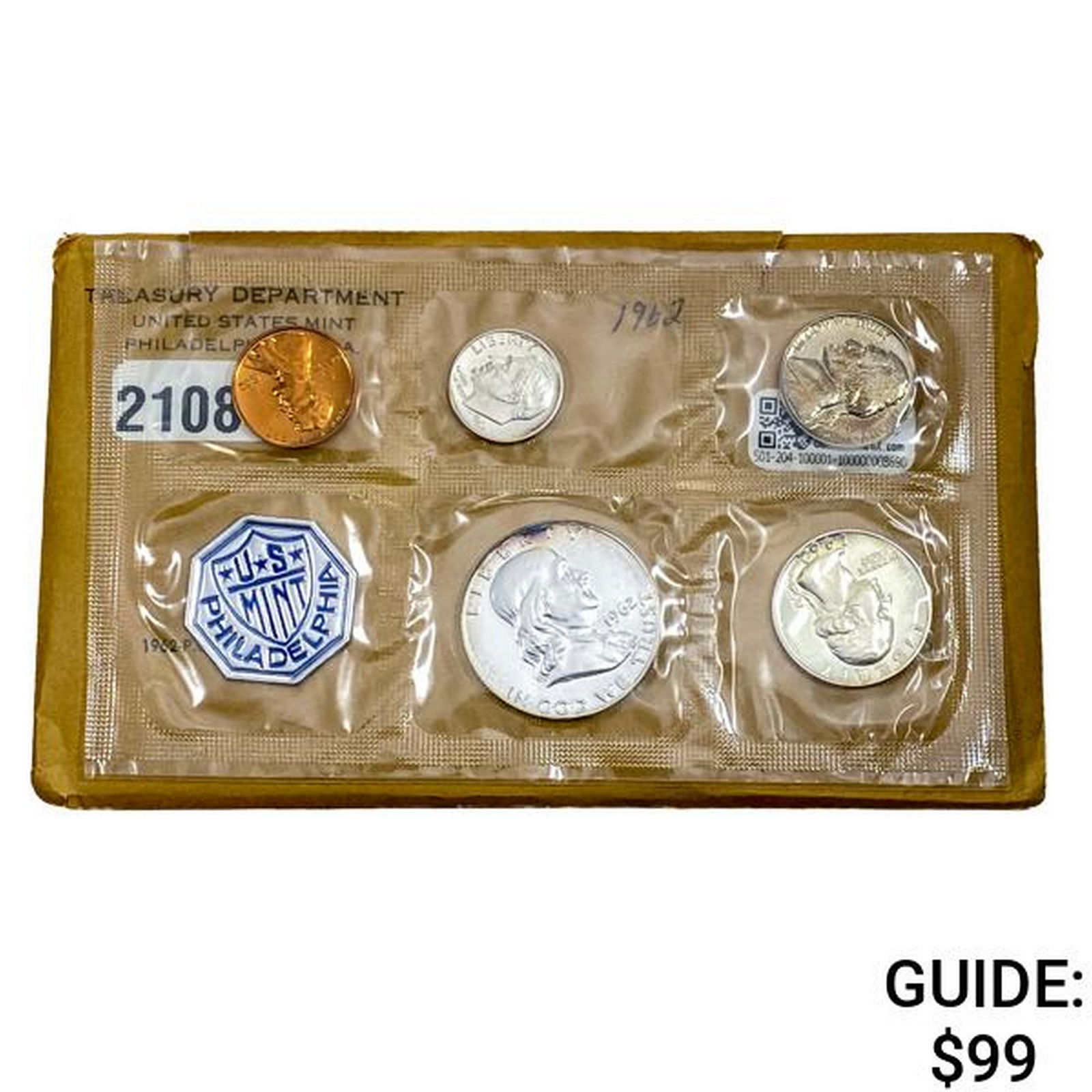 1962 U.S. Proof Set (1 of 2)