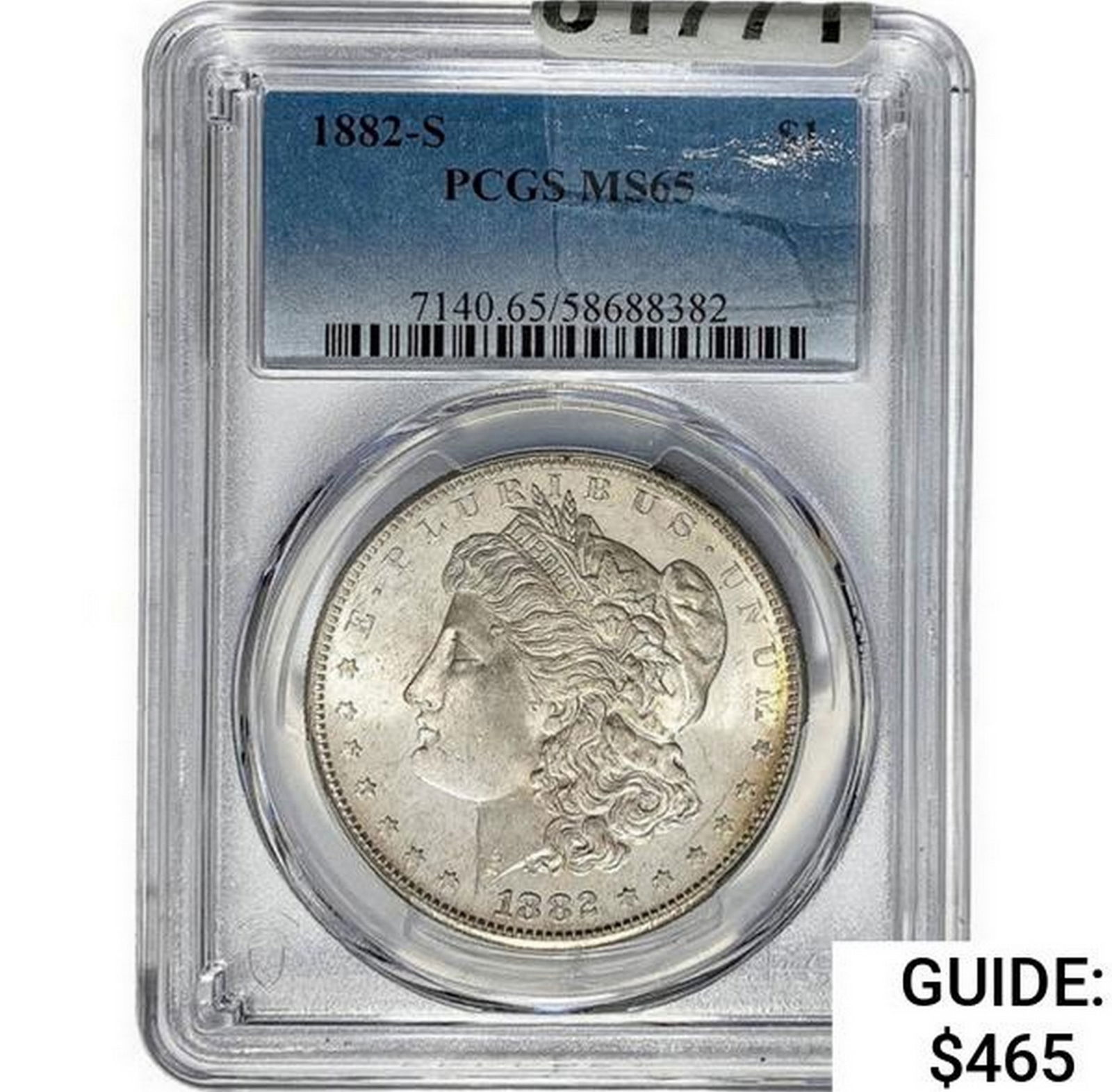 1882-S Morgan Silver Dollar PCGS MS65 (1 of 2)