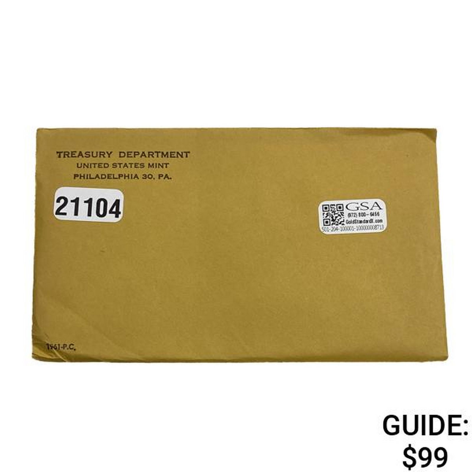 1961 U.S. Proof Set Sealed (1 of 2)