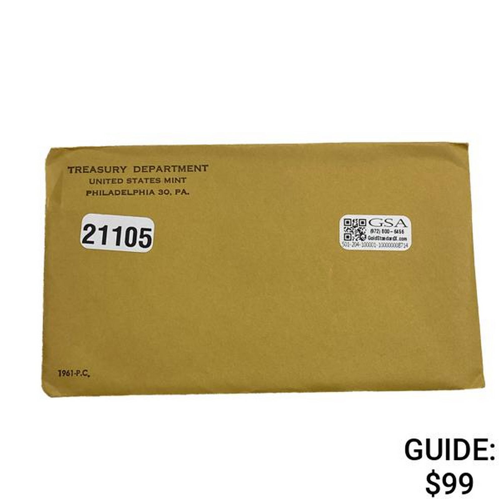 1961 U.S. Proof Set Sealed (1 of 2)